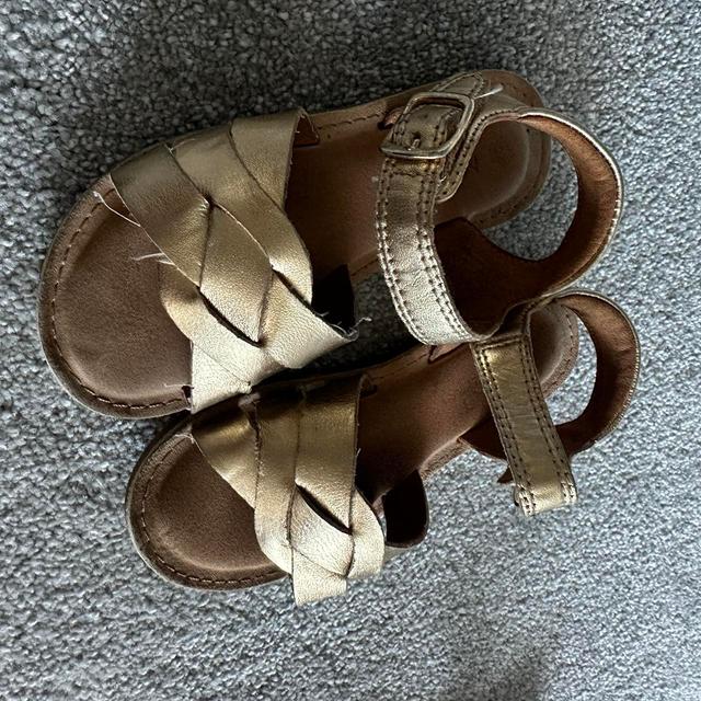 Next Kids' Sandals - Gold - 9-9.5 on Productcaster.