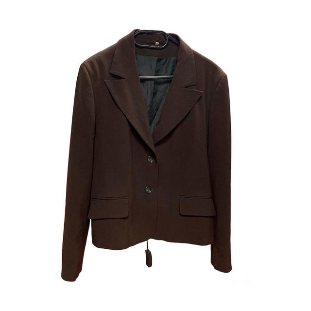 Women's Blazer Jacket - Brown - UK 14 on Productcaster.