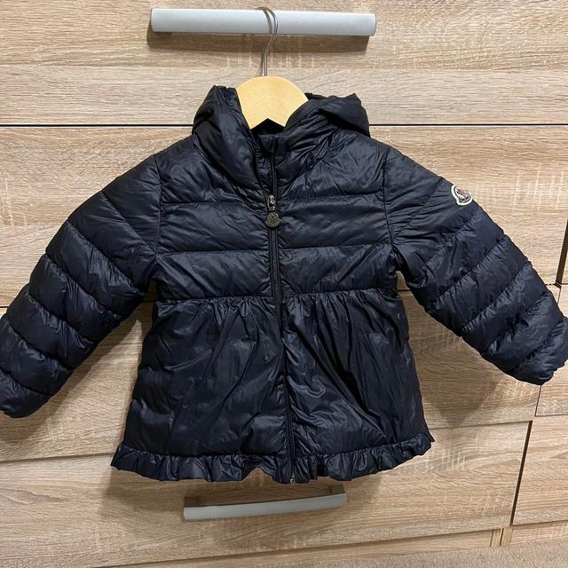 Moncler Kids' Coat - Navy/Black - 6-9 months on Productcaster.