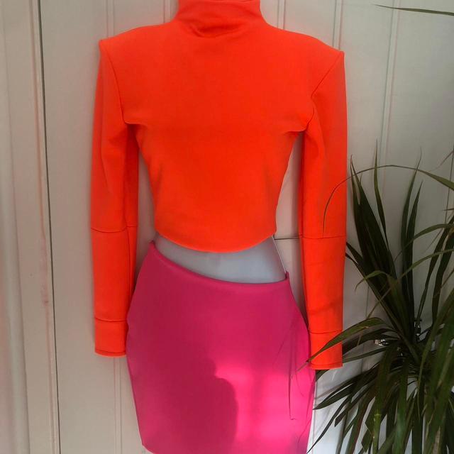 Women's Suit - Orange/Pink - 8 on Productcaster.