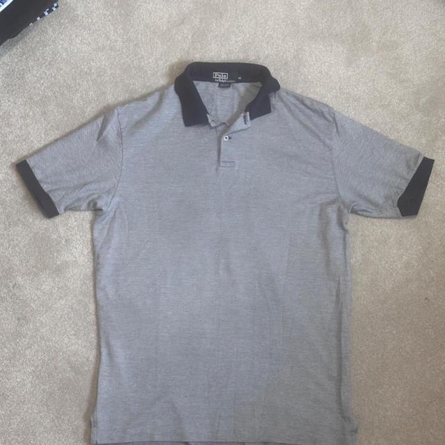 Ralph Lauren Men's Polo shirt - Grey - M on Productcaster.