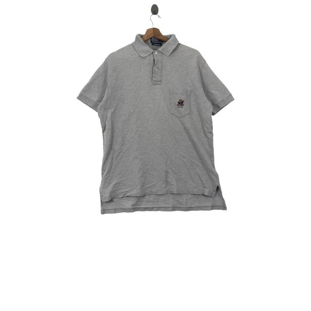 Polo Ralph Lauren Men's Polo shirt - Grey - M on Productcaster.