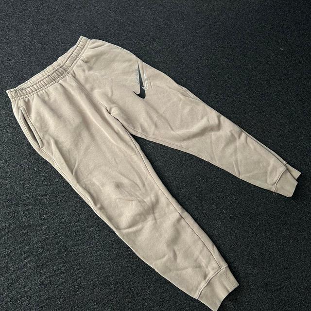 Nike Men's Sweatpants - Cream/Tan - S on Productcaster.