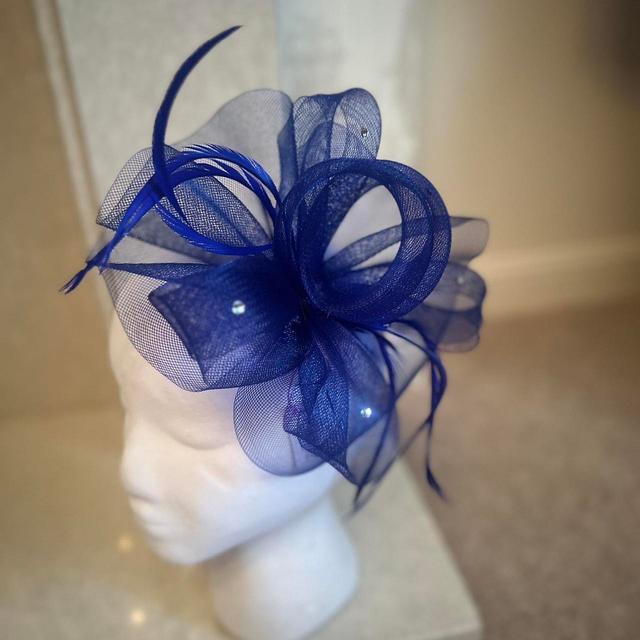 Designer Women's Party Hat - Blue on Productcaster.