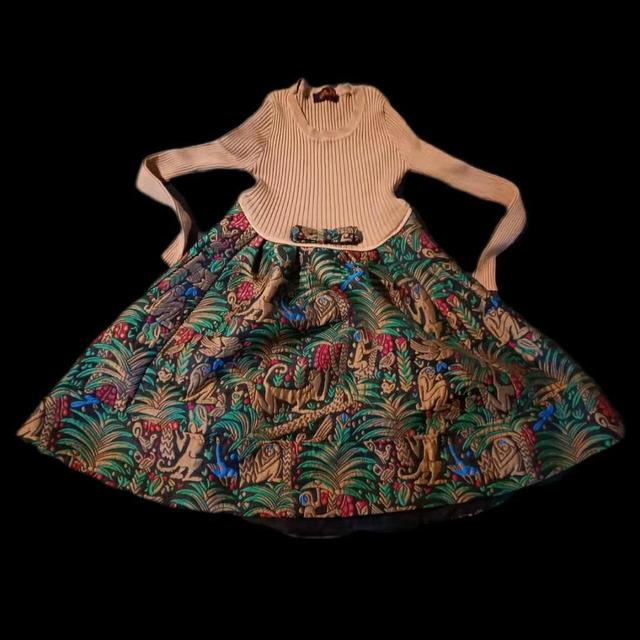 Vintage Women's Dress - Multi - One size on Productcaster.