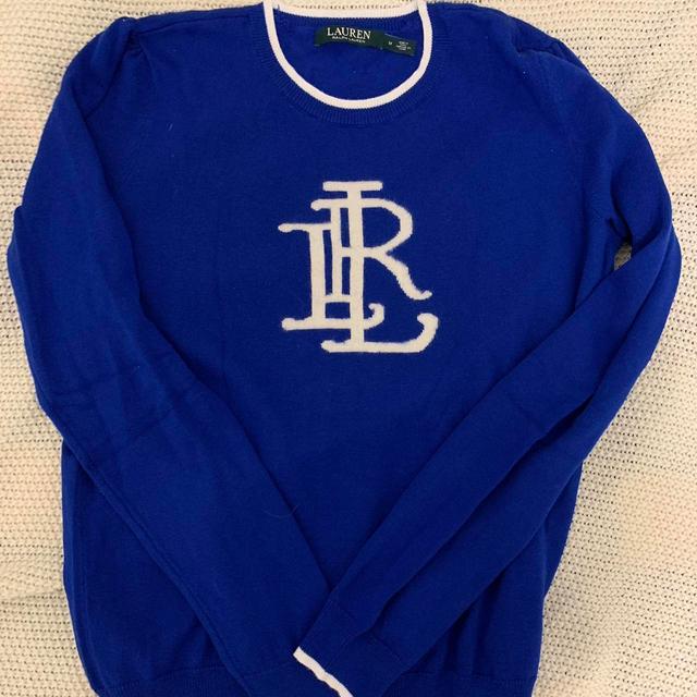 Ralph Lauren Women's Jumper - Blue - M on Productcaster.