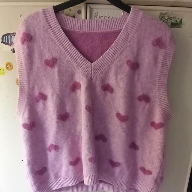 Preloved Women's Jumper - Pink - 14 on Productcaster.