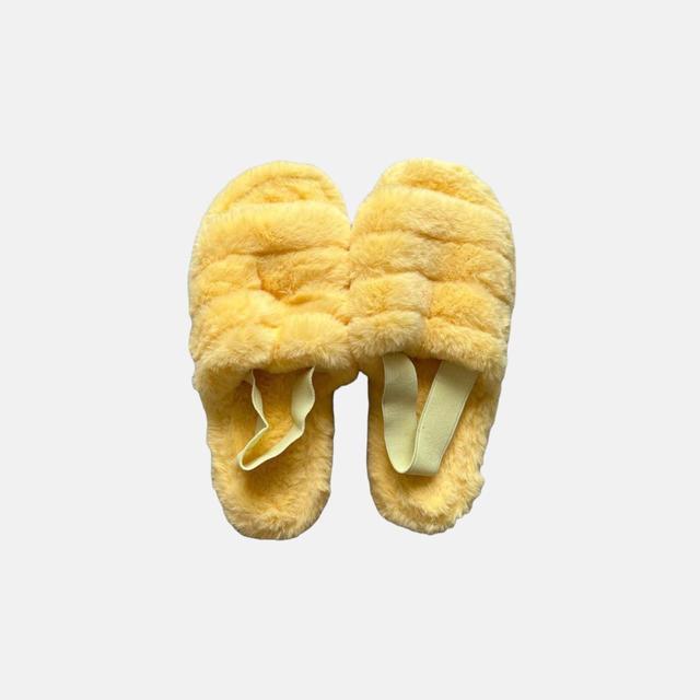 Women's Slides - Yellow - UK 4 on Productcaster.