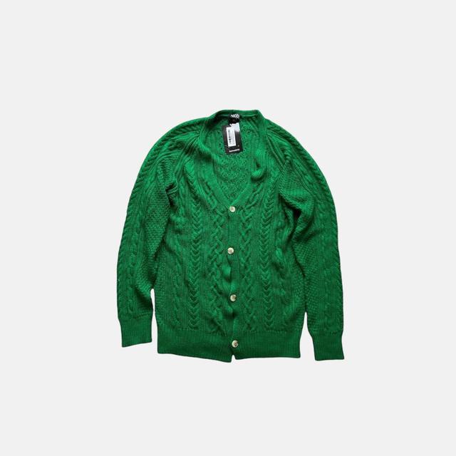 BoohooMAN Women's Cardigan - Green - XS on Productcaster.