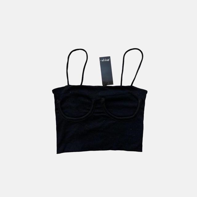 Nasty Gal Women's Crop top - Black - 8 on Productcaster.