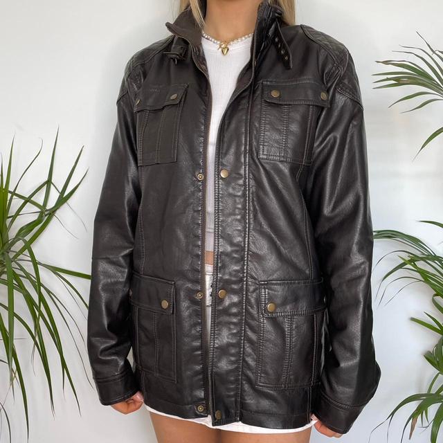 Vintage Women's Jacket - Black - M on Productcaster.