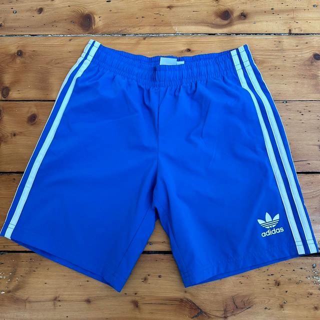 Adidas Originals Kids' Shorts - Blue - 12 years on Productcaster.