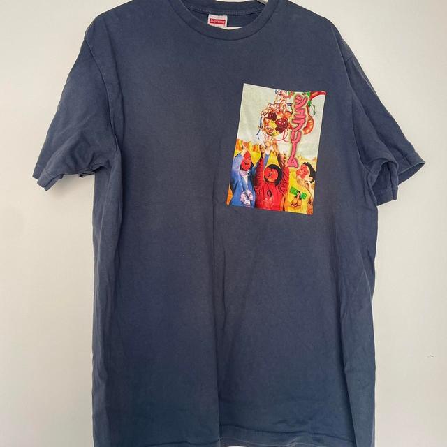 Supreme Men's T-shirt - Navy - L on Productcaster.