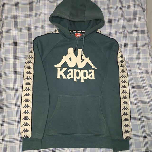 Kappa Men's Hoodie - Green - M on Productcaster.