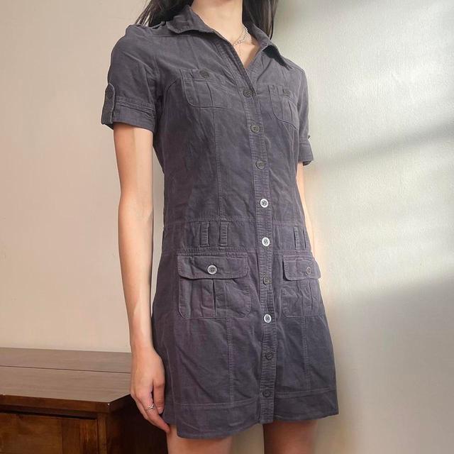 Vintage Women's Dress - Blue - S on Productcaster.