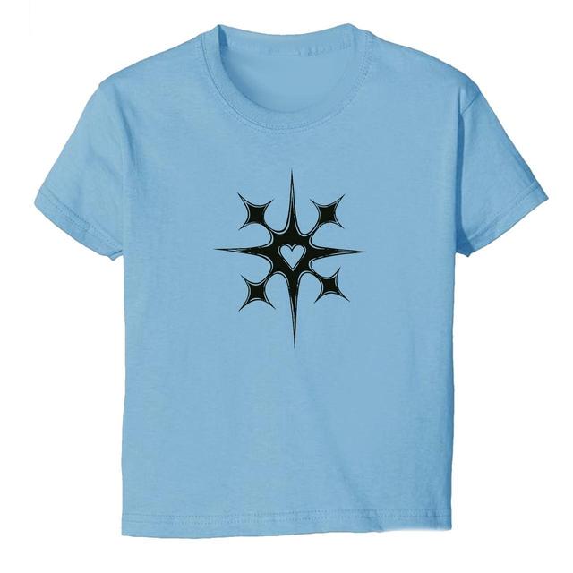 Isla Women's T-shirt - Blue/Black - XL on Productcaster.