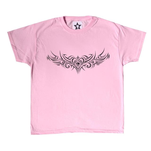 Isla Women's Crop top - Black/Pink - L on Productcaster.