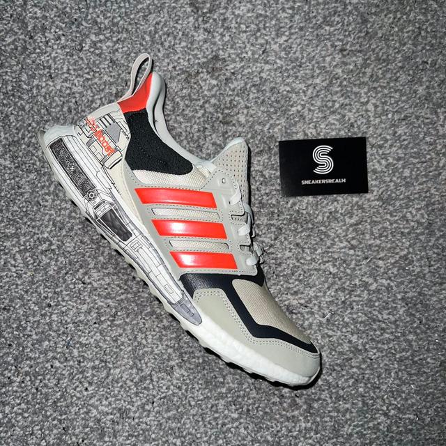 Adidas Men's Trainers - Grey/Multi - UK 10 on Productcaster.