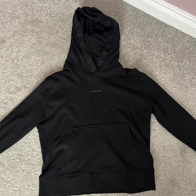 Calvin Klein Women's Hoodie - Black - 10 on Productcaster.