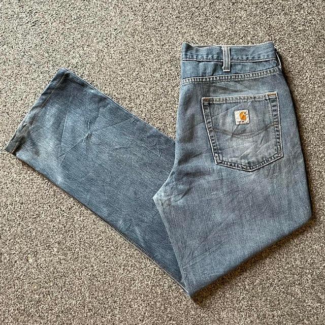 Carhartt Men's Jeans - Blue - 36" on Productcaster.