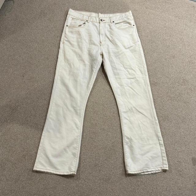 Men's Jeans - White - 36" on Productcaster.