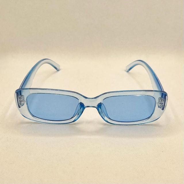 Women's Square Sunglasses - Blue on Productcaster.