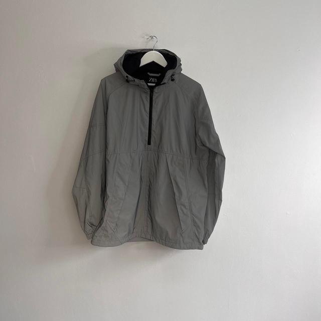 Zara Men's Coats and jackets - Silver/Grey - M on Productcaster.