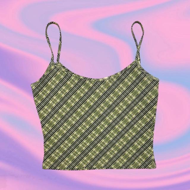 _J.L-A.L_ Women's Crop top - Green/Multi - S on Productcaster.