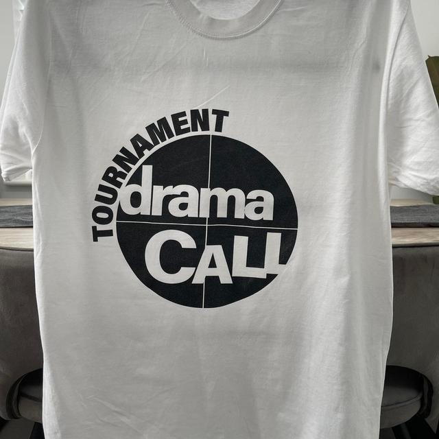 Drama Call Men's T-shirt - White - XL on Productcaster.