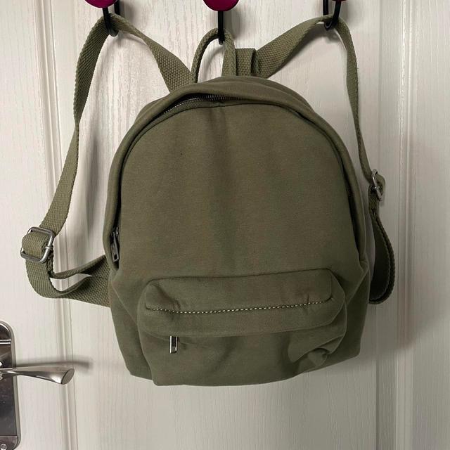 Brandy Melville Women's Backpacks - Green/Khaki on Productcaster.