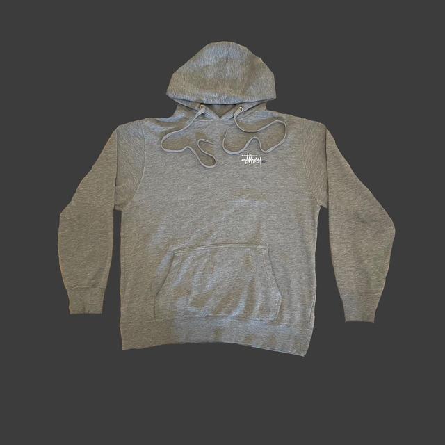 Stüssy Men's Hoodie - Grey - M on Productcaster.