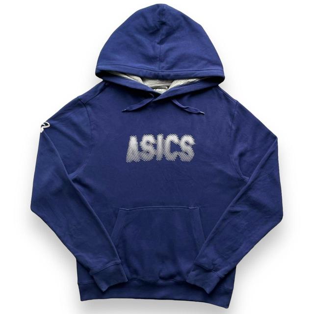 ASICS Men's Hoodie - Blue - XL on Productcaster.