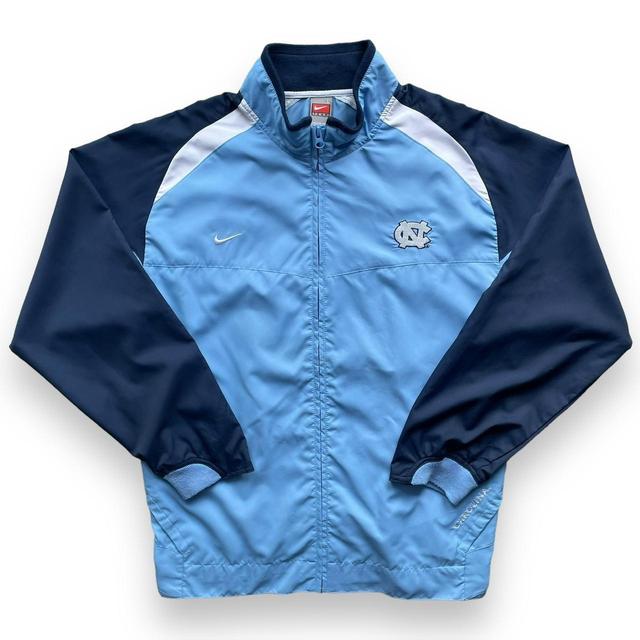 Nike Men's Lightweight Jacket - Blue - L on Productcaster.