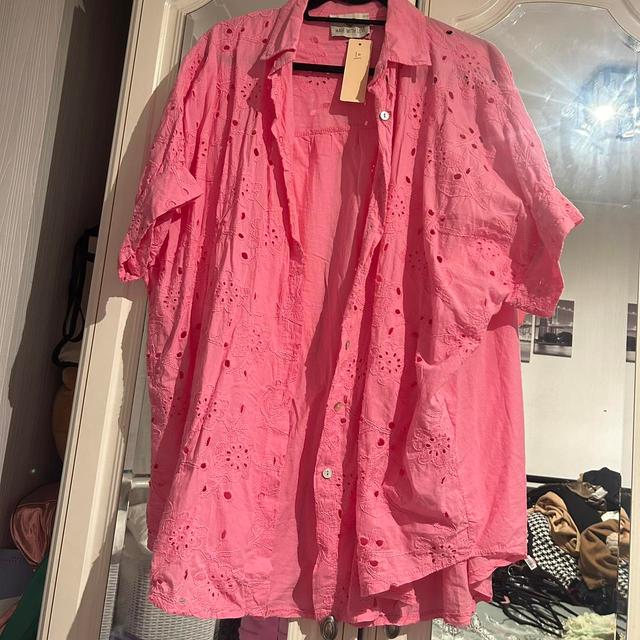 Women's Shirt - Pink - One size on Productcaster.