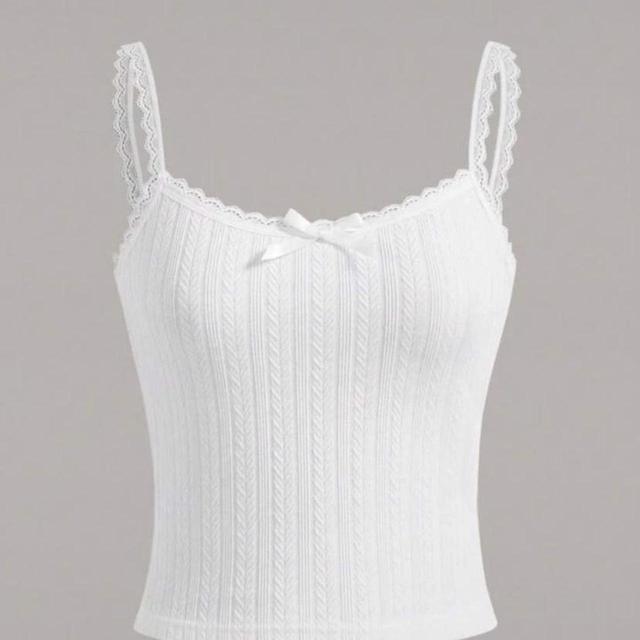 SHEIN Women's Crop top - White - 10 on Productcaster.