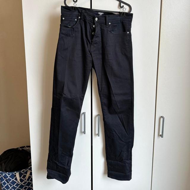 Carhartt Men's Trousers - Navy - 32" on Productcaster.