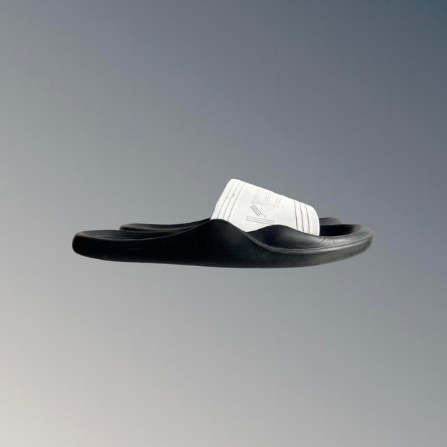 Kenzo Women's Slides - Black/White - UK 6.5 on Productcaster.