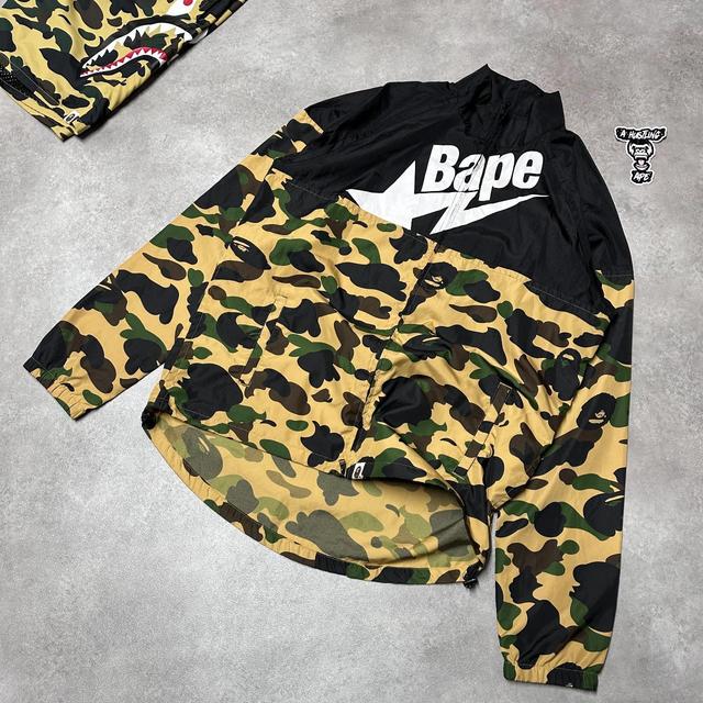 BAPE Men's Lightweight Jacket - Multi/Black - L on Productcaster.