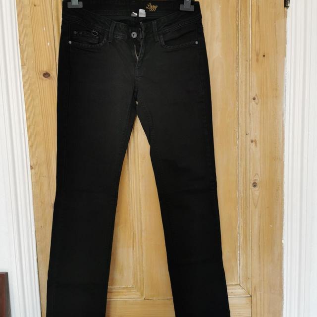 Mango Women's Straight leg Jeans - Black - UK 10 on Productcaster.