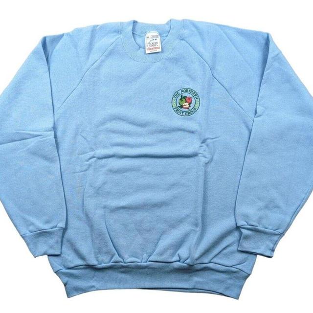 Vintage Men's Sweatshirt - Blue - M on Productcaster.