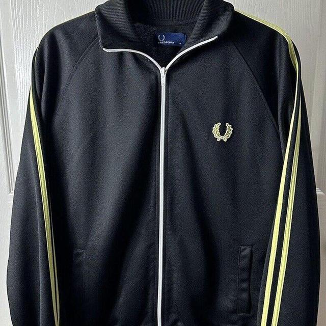 Fred Perry Men's Jacket - Black - M on Productcaster.