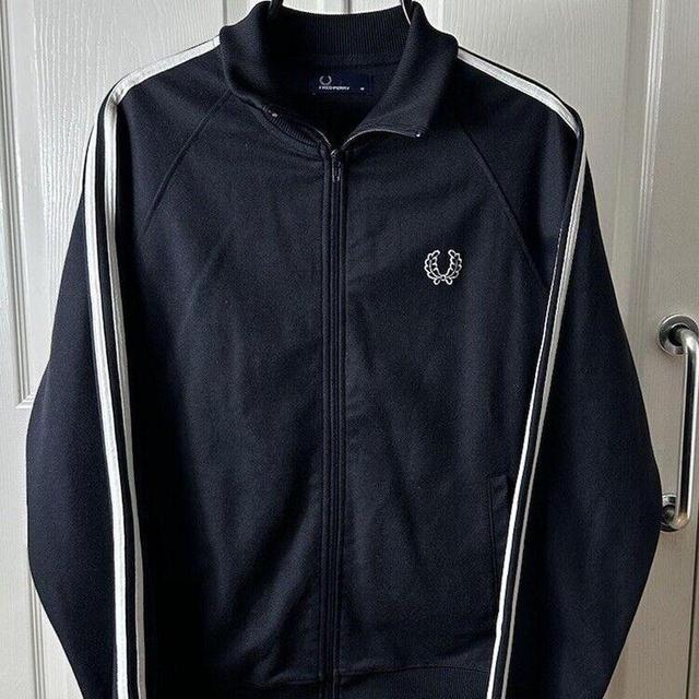 Fred Perry Men's Jacket - Black - M on Productcaster.