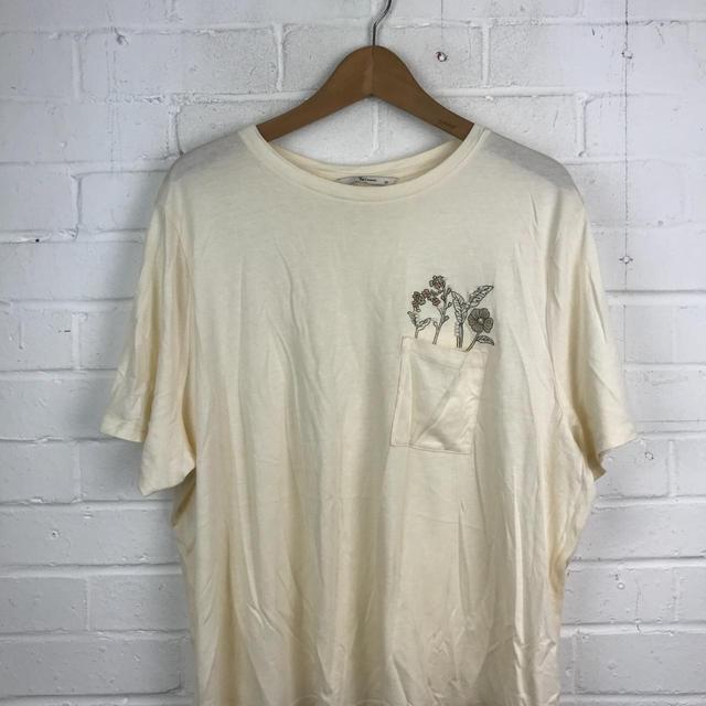 Women's T-shirt - Cream - 20 on Productcaster.