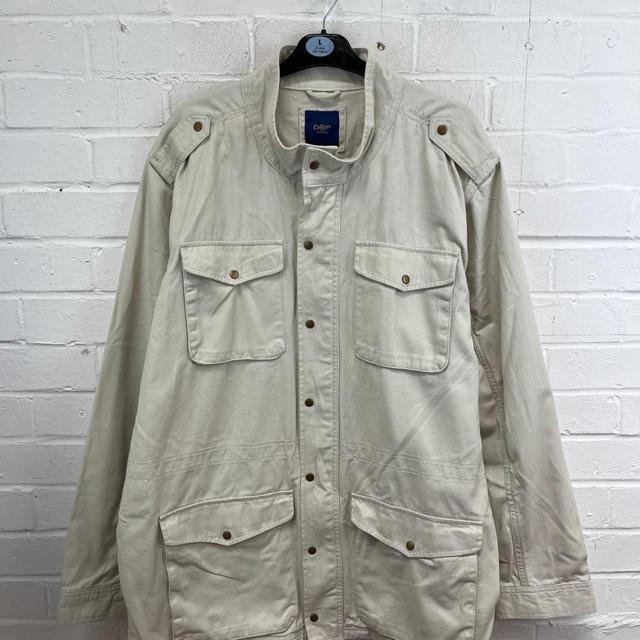 Cotton Traders Men's Jacket - Cream/White - XXL on Productcaster.