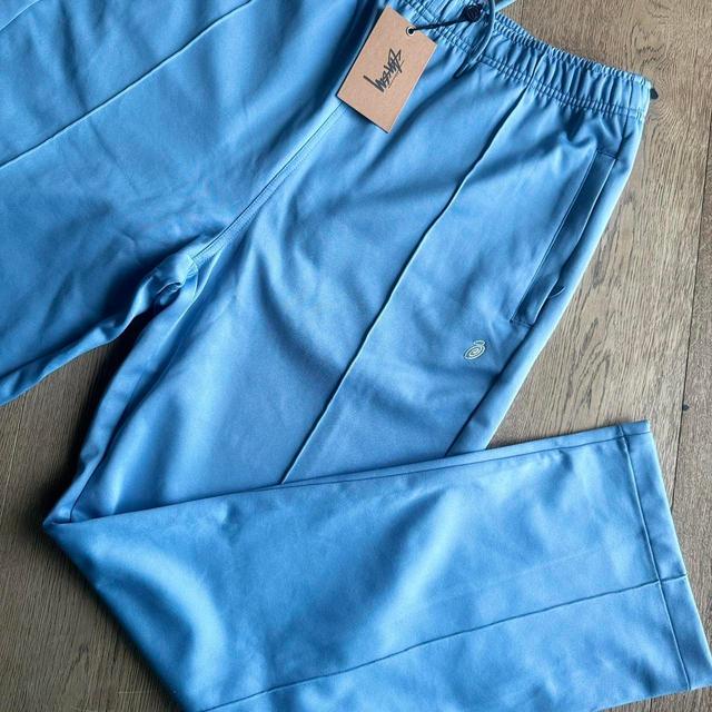 Stüssy Men's Sweatpants - Blue - S on Productcaster.