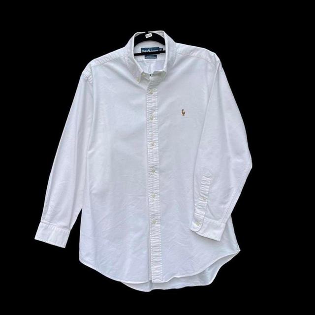 Ralph Lauren Men's Shirt - White - S on Productcaster.