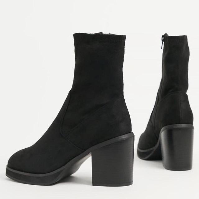 ASOS Design Women's Sock Boots - Black - UK 9 on Productcaster.