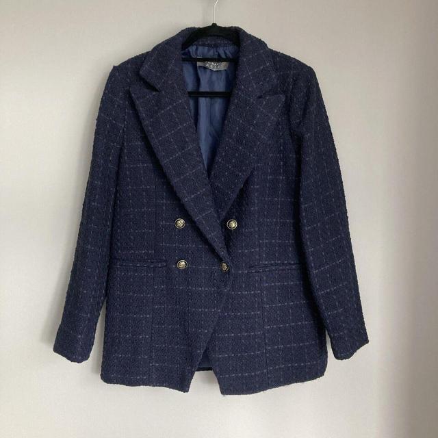 Primark Women's Tailored jacket - Blue - UK 12 on Productcaster.