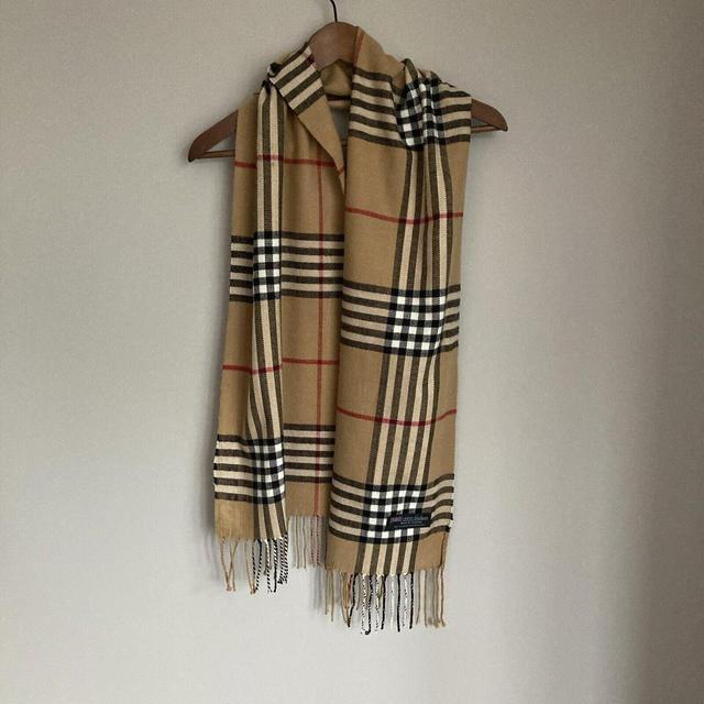 Preloved Women's Scarf - Brown on Productcaster.