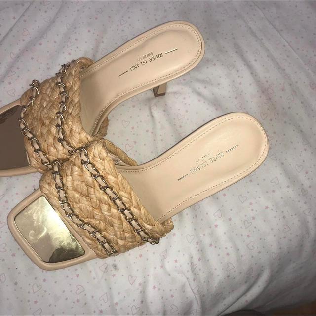 River Island Women's Sandals - Tan - UK 8 on Productcaster.